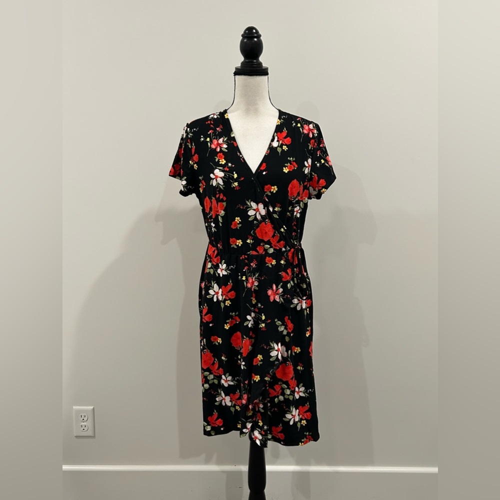 No Boundaries Wrap Dress